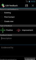 Feedback Tracker captura de pantalla 1