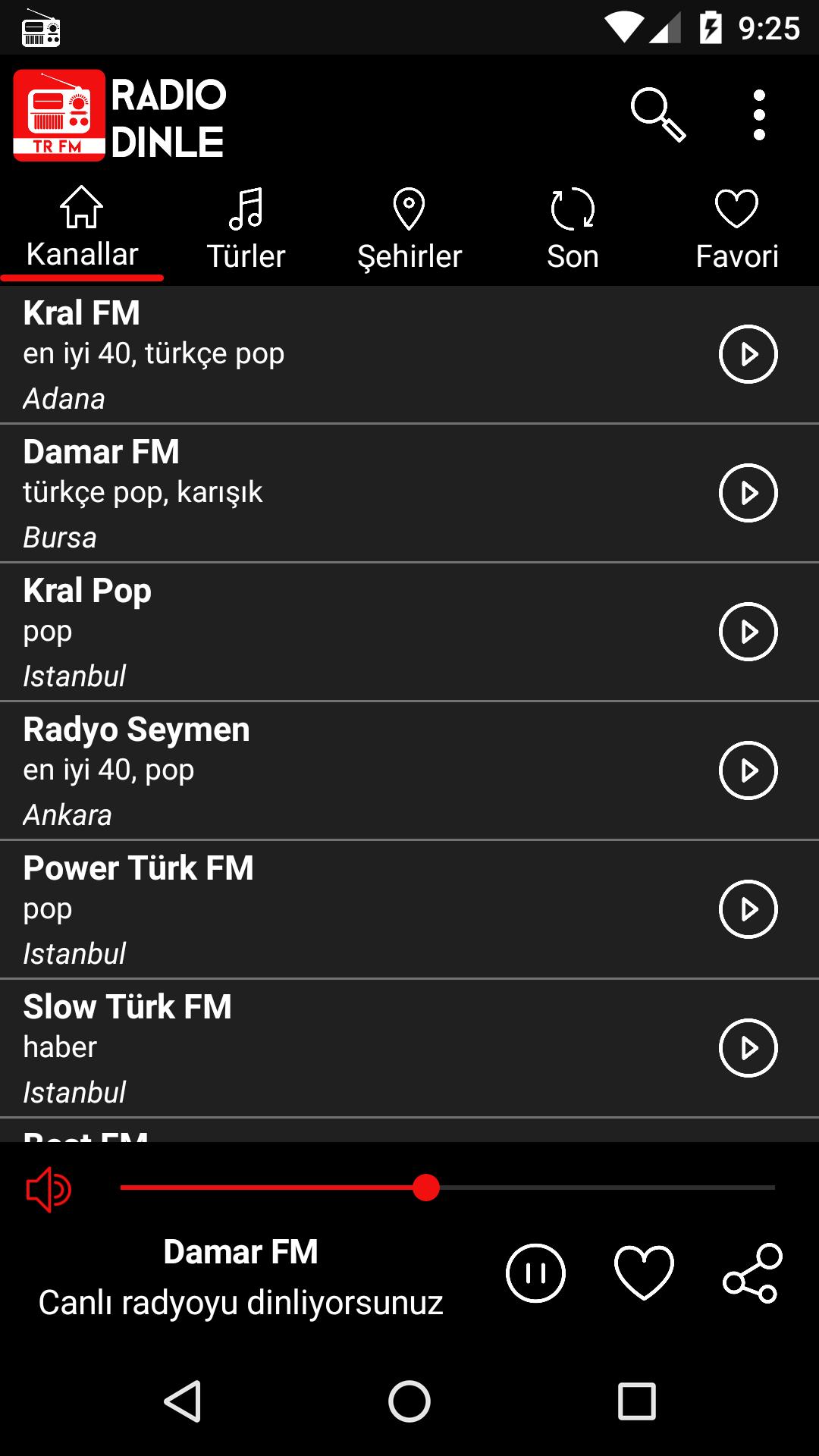 Canlı Radyo Dinle-FM Radyo-Ücretsiz Radyo Dinle für Android - APK  herunterladen
