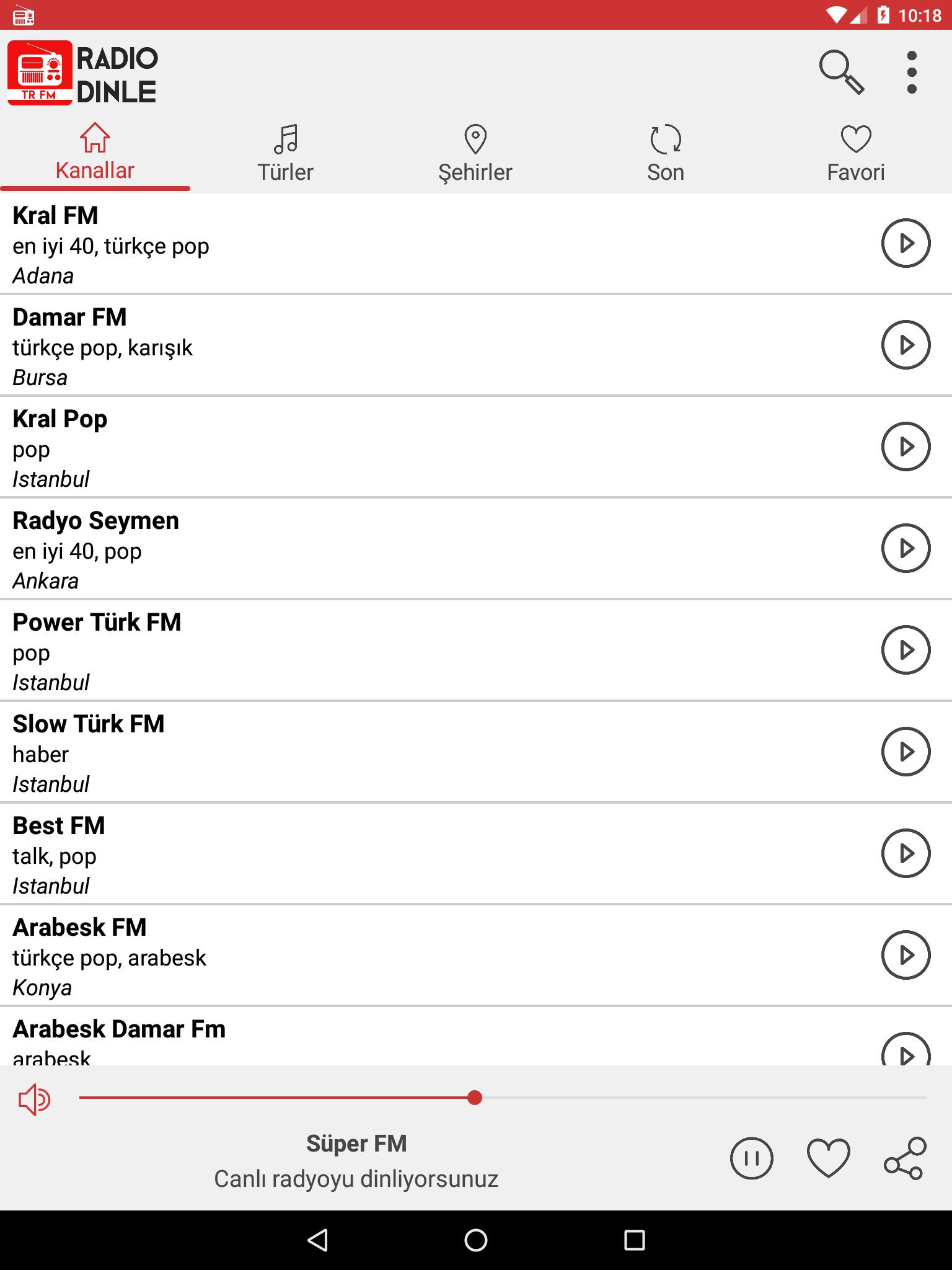 Canlı Radyo Dinle-FM Radyo-Ücretsiz Radyo Dinle für Android - APK  herunterladen