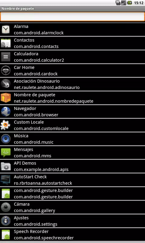 Descarga de APK de Nombre de Paquete para Android