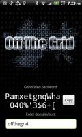Off the grid الملصق