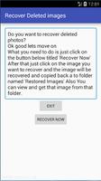 Deleted Photo Recovery capture d'écran 1