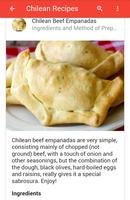 Chilean Recipes ảnh chụp màn hình 2