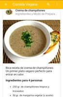 Comida Vegana captura de pantalla 2