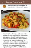 Comida Vegetariana screenshot 2