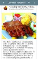 Comida Peruana 截图 3