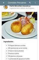 Comida Peruana 截图 2