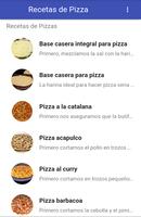 Recetas De Pizzas Affiche