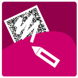 ちけかめ【QRコードを隠せるカメラ】 آئیکن