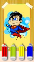 How To Draw Superman Step By Step โปสเตอร์