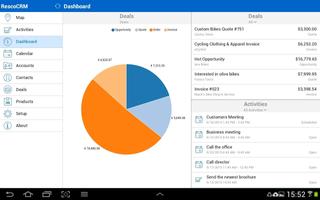 Mobile client for Resco CRM poster