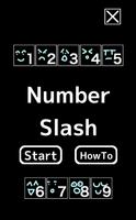 Number Slash plakat