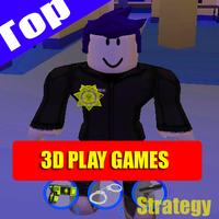 Strategy for ROBLOX 3D GamePlay plakat