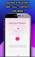 Super Recovery & Restore (SMS-CALL-CONTACTS-APPS) Affiche