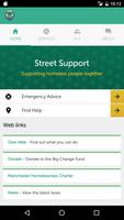 Street Support App poster