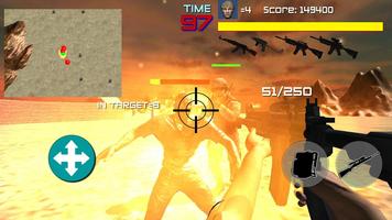 FPS Shooter Game HELL MISSION captura de pantalla 1
