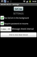 SeCom - encrypted messages ภาพหน้าจอ 3