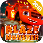 Super Blaze Monster Car Racing Turbo icône