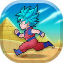 Super Goku Adventure : Blue Saiyan mode-APK