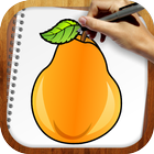 Drawing App Fruits and Berries Cocktail أيقونة