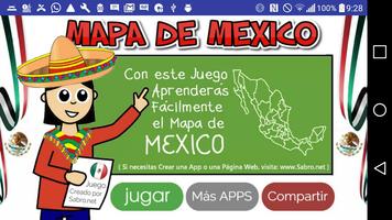 Mapa de Mexico Juego capture d'écran 3