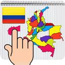 Mapa de Colombia Juego APK