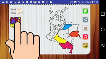 Mapa de Colombia Juego screenshot 1