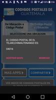 Códigos Postales de Guatemala captura de pantalla 2