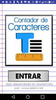 Contador de Caracteres ポスター