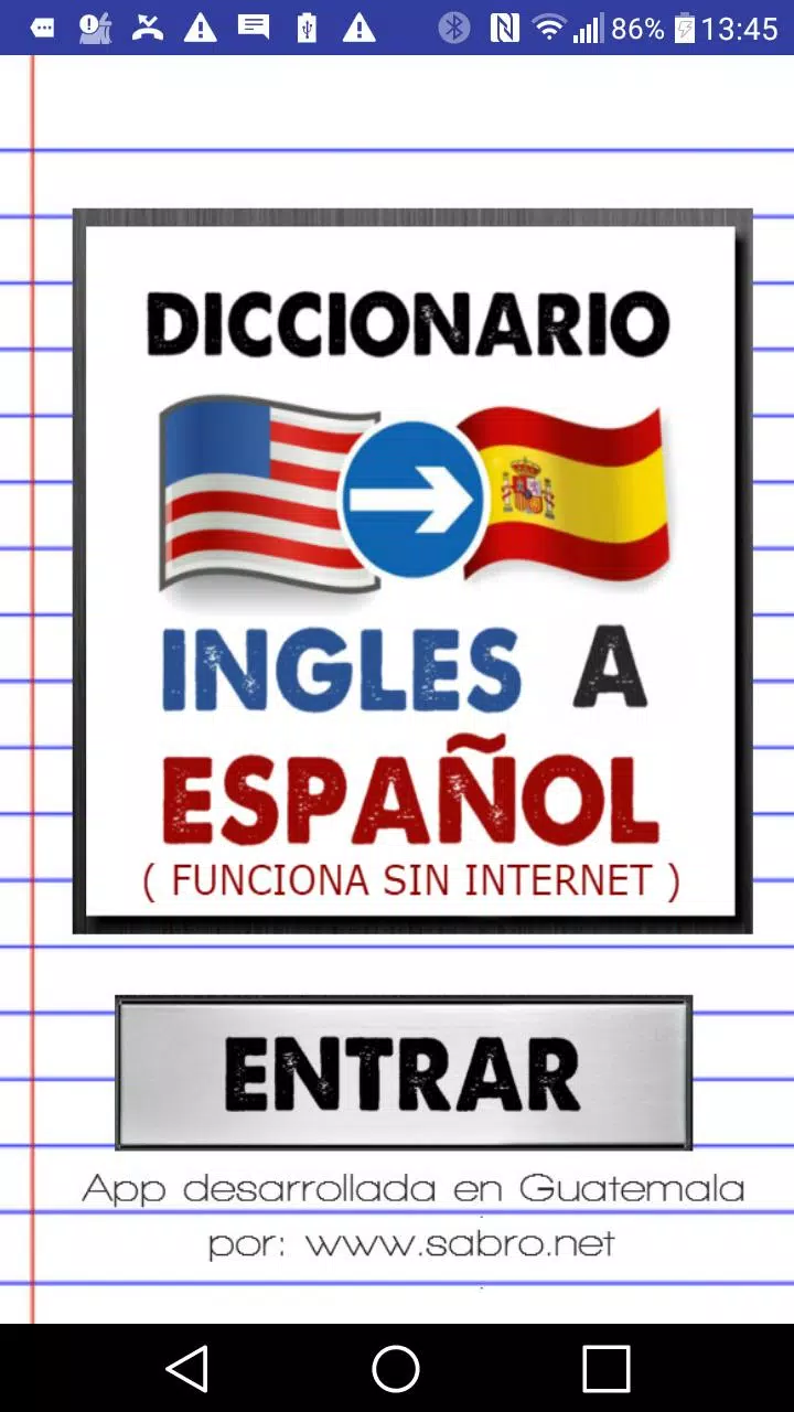 Guión académico Dónde Descarga de APK de Diccionario Ingles a Español G para Android