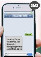 برنامه‌نما Donde Anda GPS SMS dondeanda عکس از صفحه