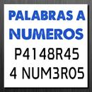 PALABRAS A NUMEROS convertidor APK