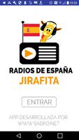 پوستر Radios de España Jirafita