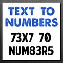 TEXT TO NUMBERS APK