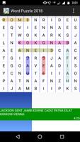 برنامه‌نما Word Puzzle 2018 عکس از صفحه