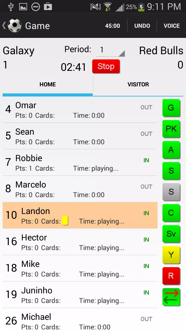 Soccer Stats Scorecard Lite APK pour Android Télécharger