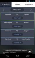 Live Hockey Scores Cartaz