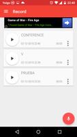 AudioNotes-Easy Voice Recorder capture d'écran 3