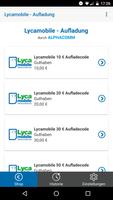 Lycamobile - Prepaid Guthaben  الملصق