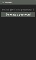 Just Password Affiche
