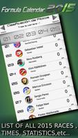 Formula Calendar 2015 capture d'écran 1