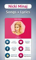 Nicki Minaj - Songs + Lyrics โปสเตอร์