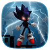 black sonic running game Rush, Jump ,dash APK