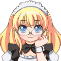 Maid-San Clock 2.5D