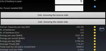 PV Solar Calculator