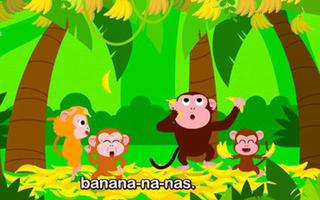 Monkey Banana - Videos Song capture d'écran 2