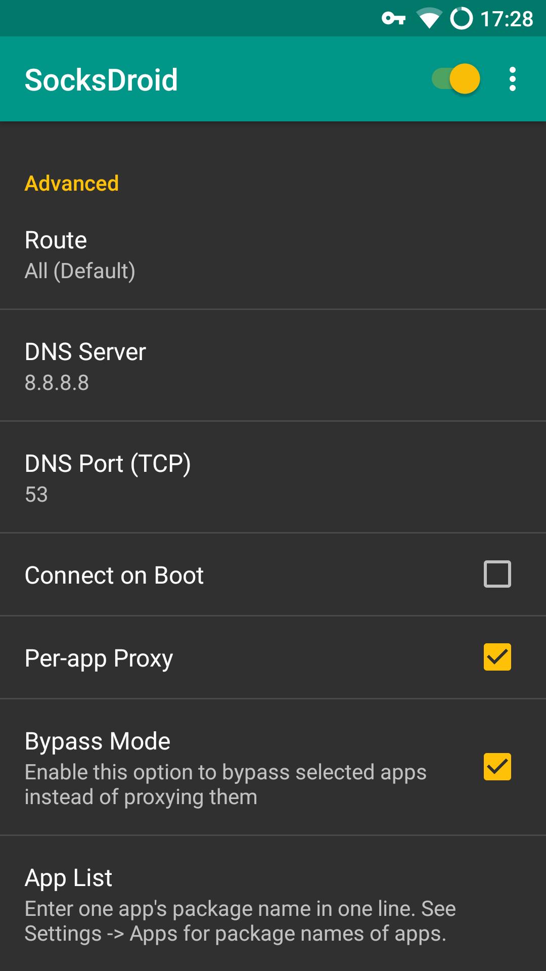 SocksDroid for Android APK Download