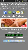 Elodie Del Genes - Podologue poster