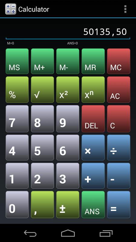 Calculator for android