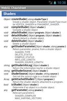 WebGL Cheatsheet imagem de tela 1